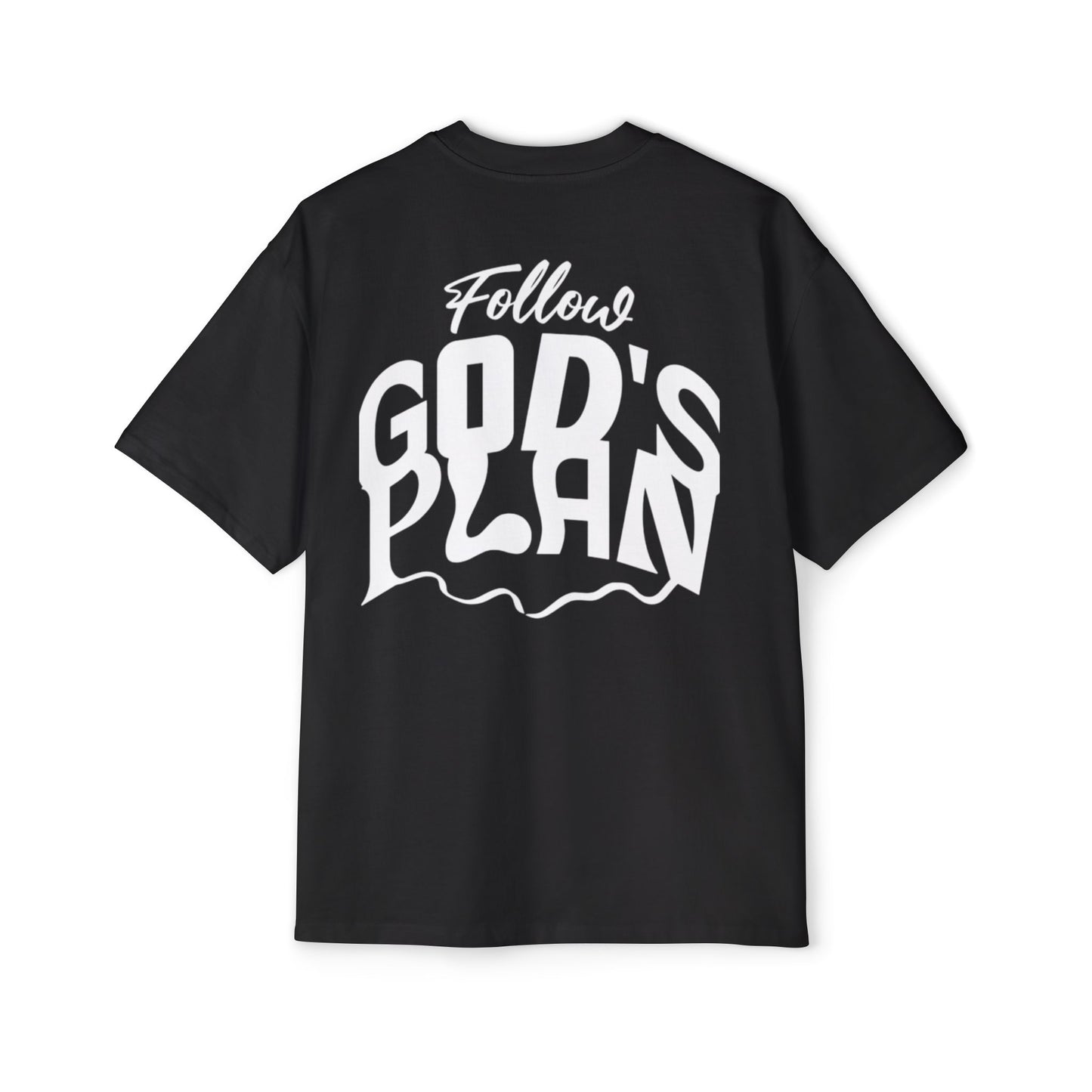 Oversized Tee - 'God's Plan' Design