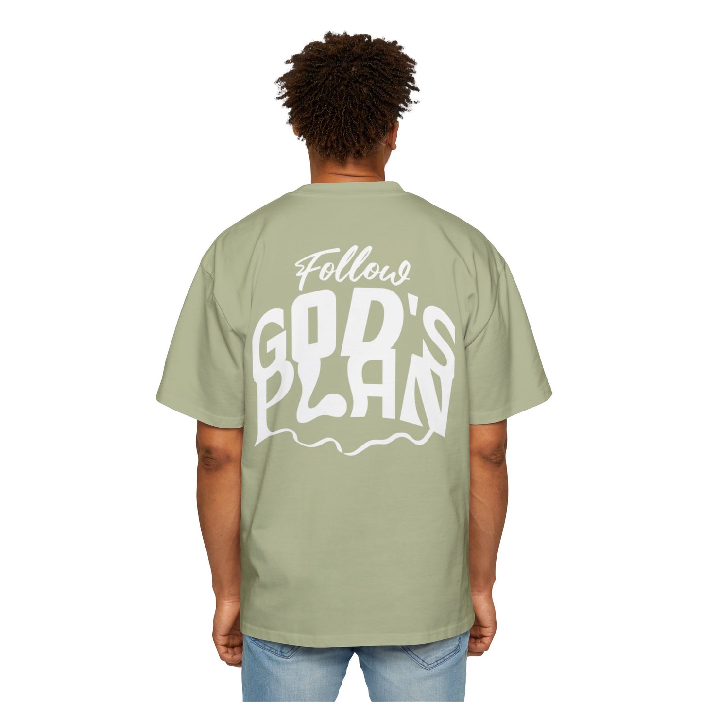 Oversized Tee - 'God's Plan' Design