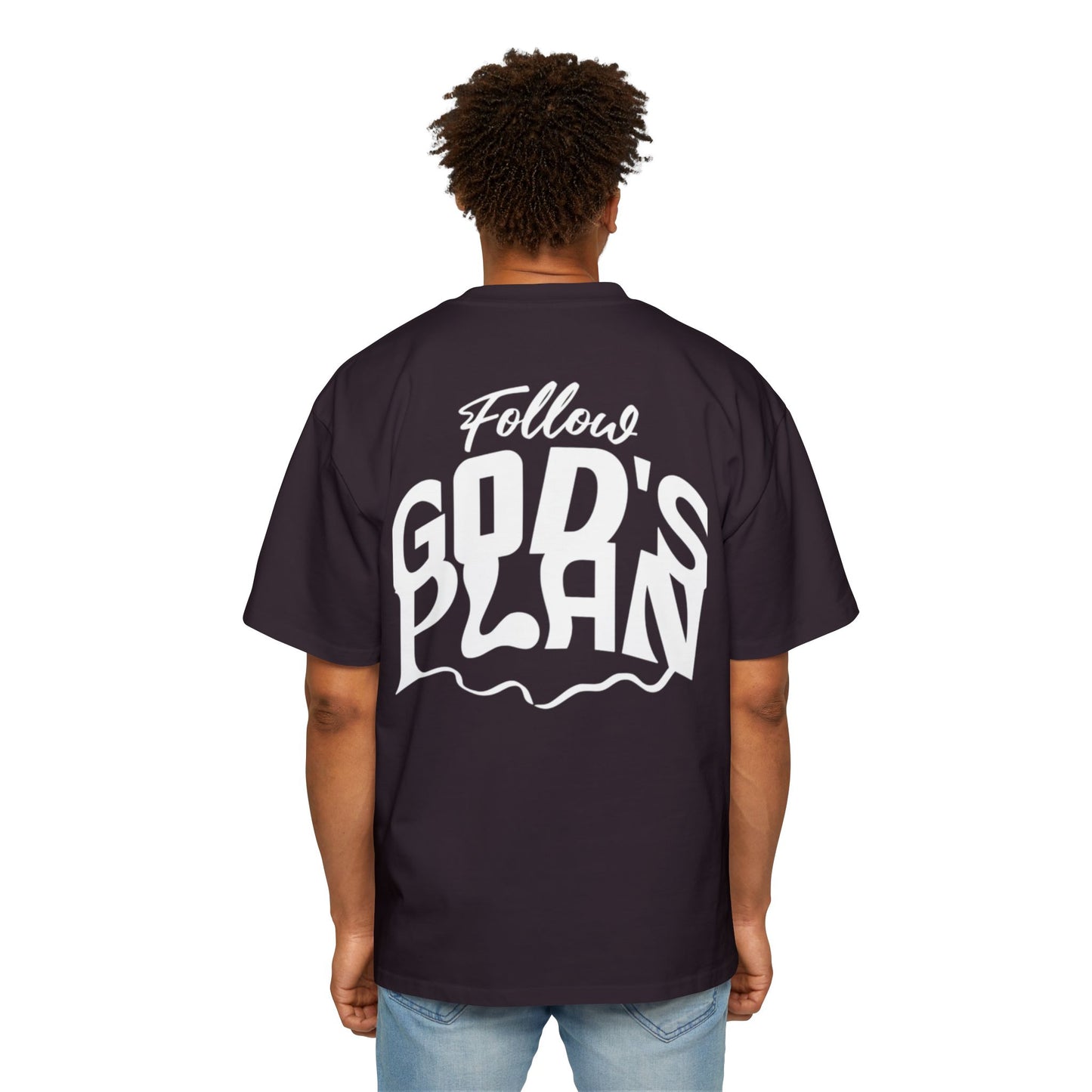 Oversized Tee - 'God's Plan' Design
