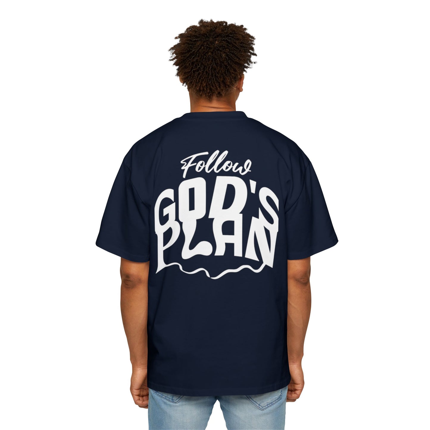 Oversized Tee - 'God's Plan' Design