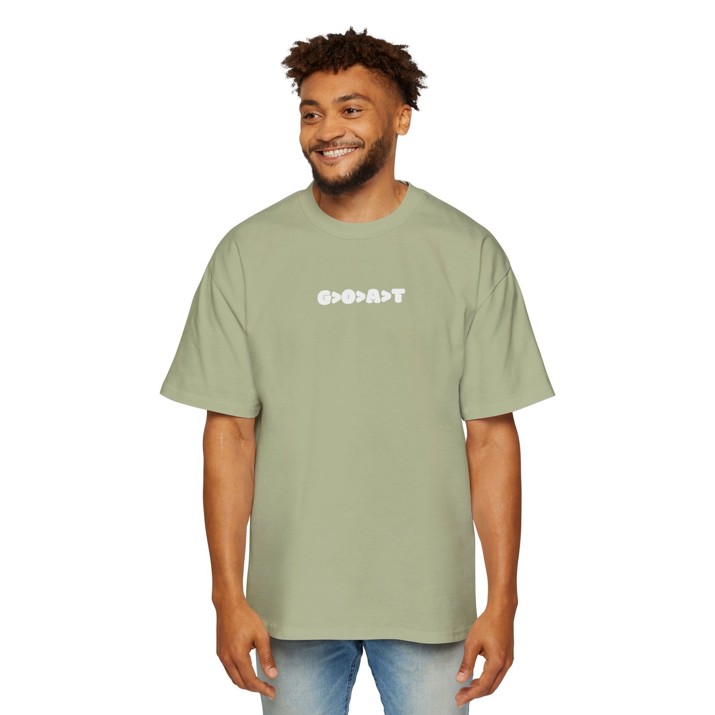Oversized Tee - 'God Over All Things'