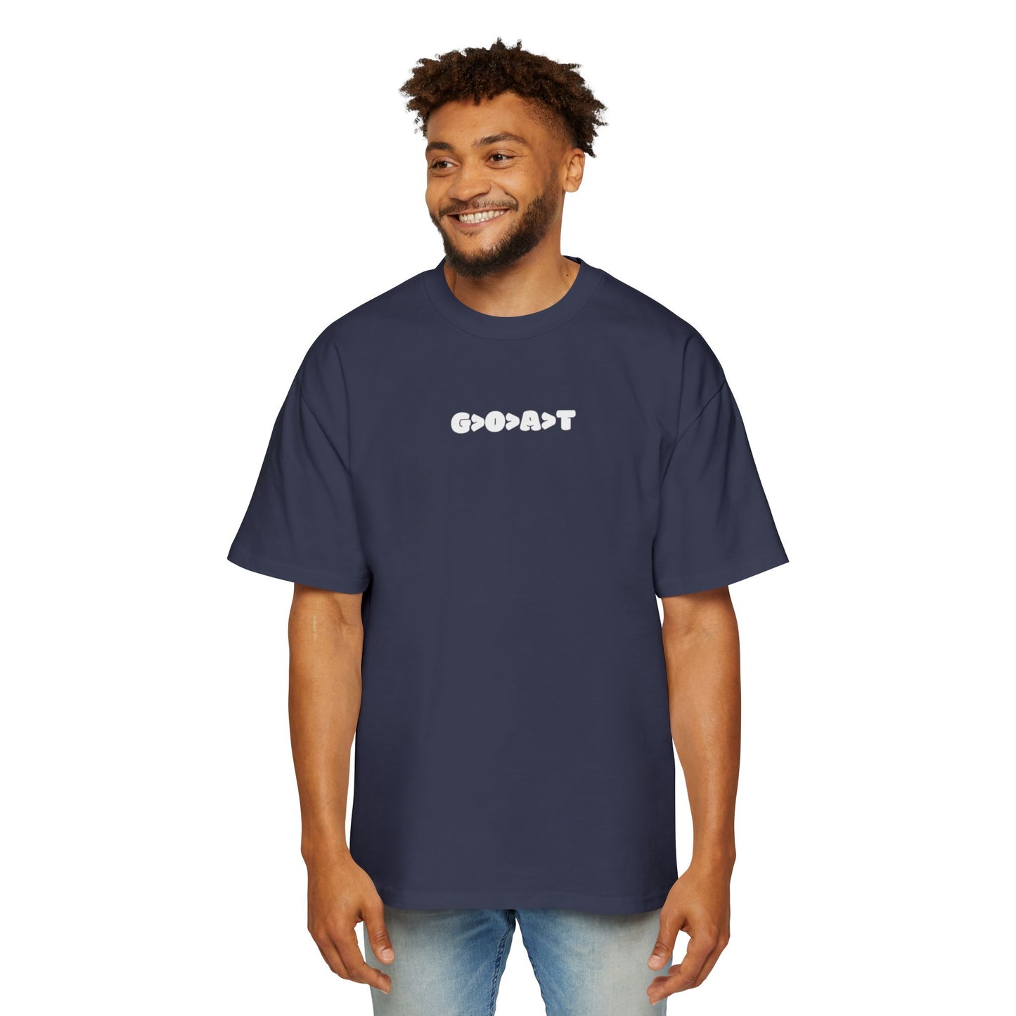 Oversized Tee - 'God Over All Things'