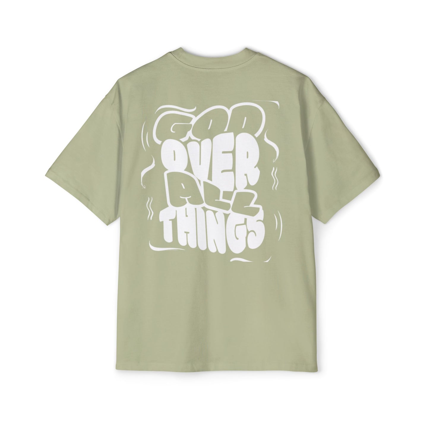 Oversized Tee - 'God Over All Things'