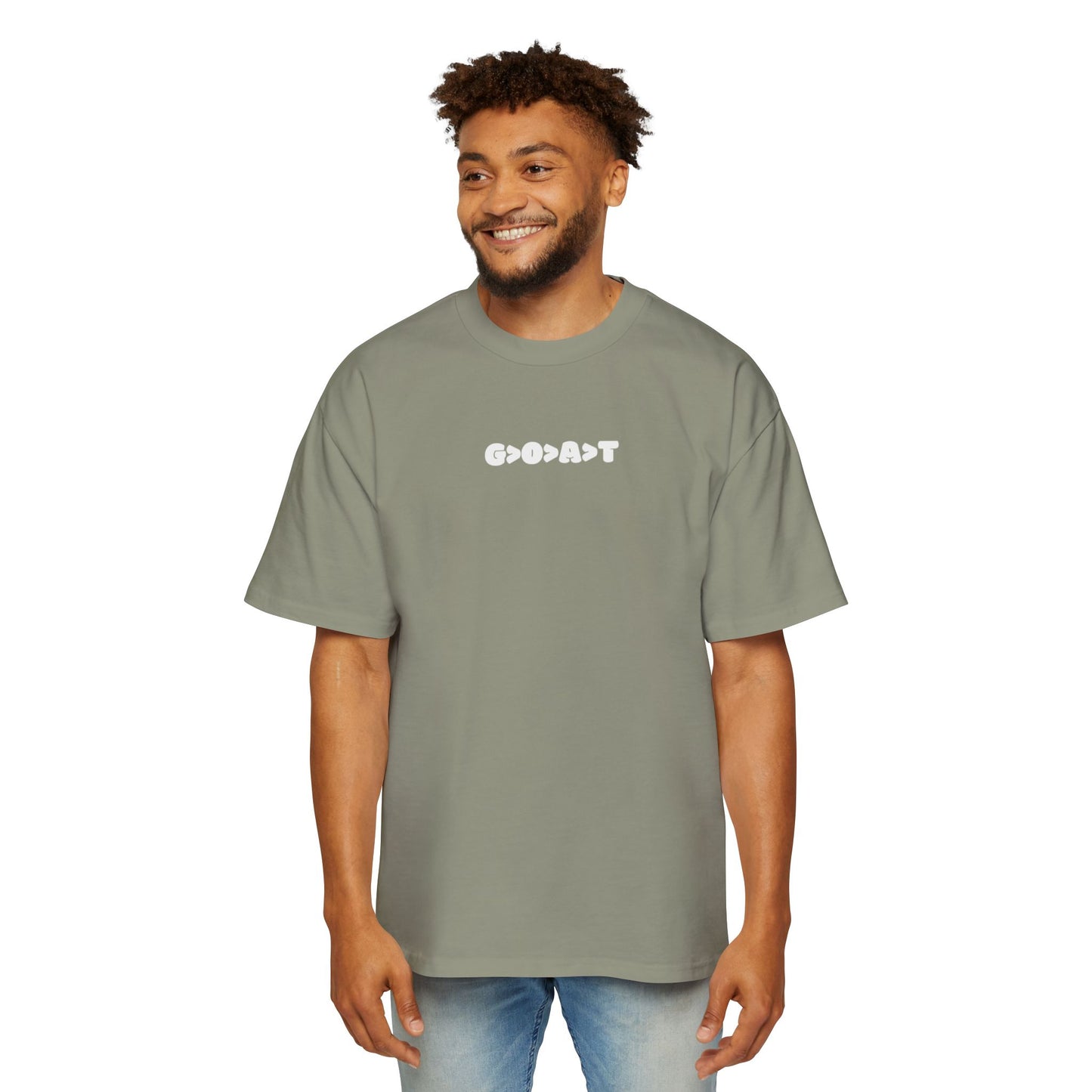 Oversized Tee - 'God Over All Things'