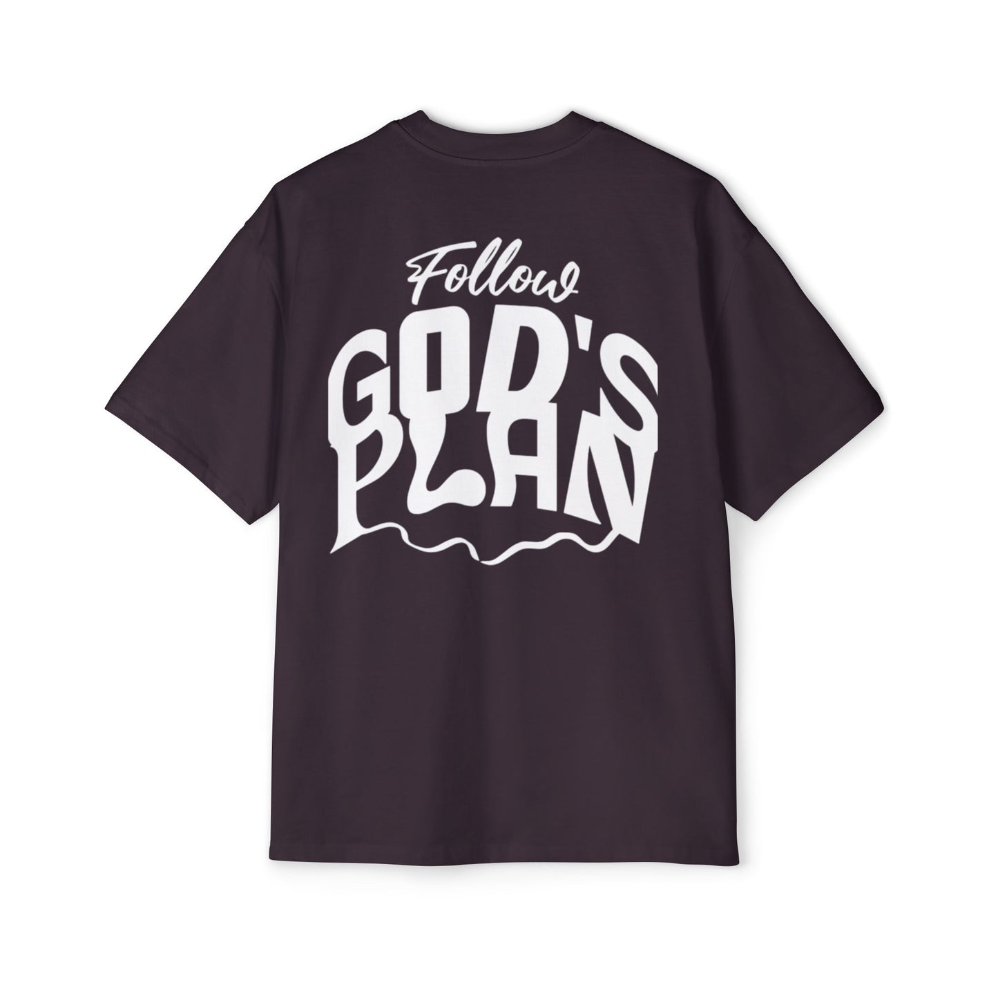 Oversized Tee - 'God's Plan' Design