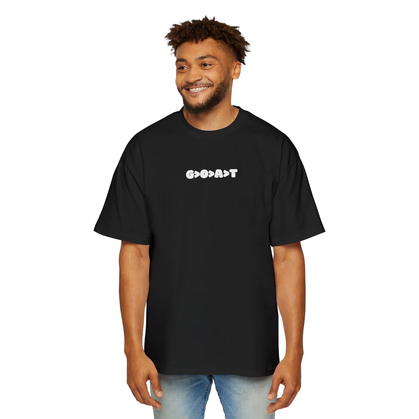 Oversized Tee - 'God Over All Things'